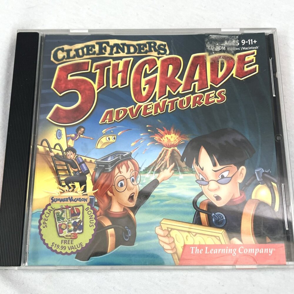 The ClueFinders 5th Grade Adventures: The Secret of the Living Volcano PC Game